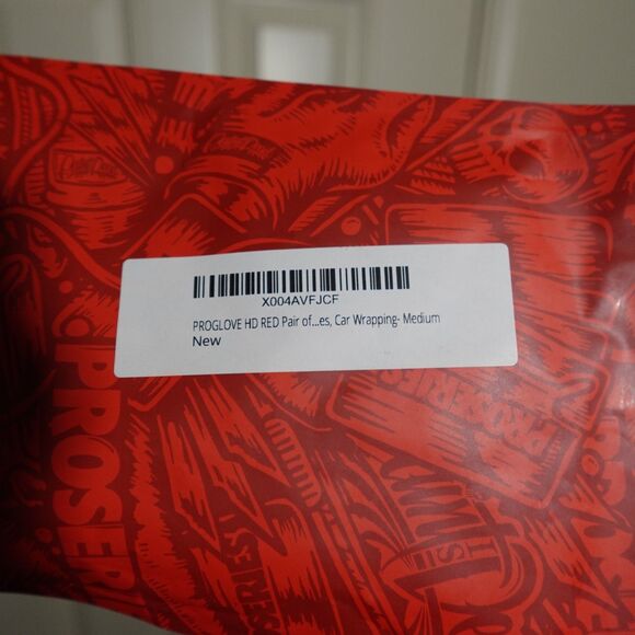 PROGLOVE by Saint Reach – Professional Red Work Gloves Size MD - Picture 5 of 5